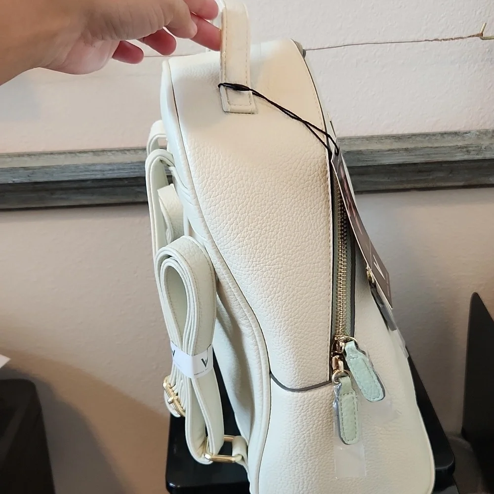 NWT Vanessa Williams Mini Bone/Mint Backpack